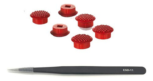 Gorra Perfile Para Trackpoint 6 Repuesto Super Low Rojo