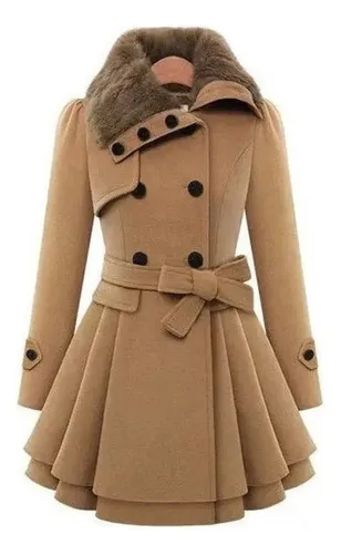 Duffle coat marron hotsell