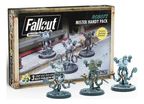 Fallout: Wasteland Warfare - Robots: Mister Handy Pack