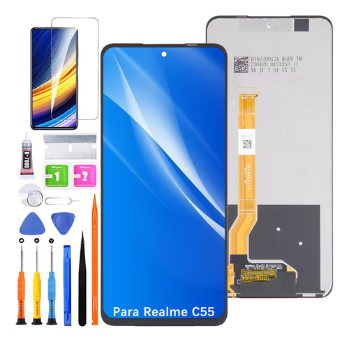Pantalla Para Realme C55 Rmx3710 Display