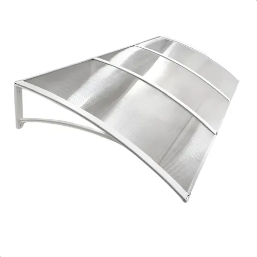 Toldo Policarbonato Modular 200x70 Cm Cobertura Porta Janela