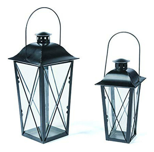 Fun Express - Black Lantern Set - Home Decor - Accesorios De