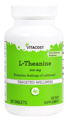 L Teanina - L Theanine - 200 Mg - 60 Cáps