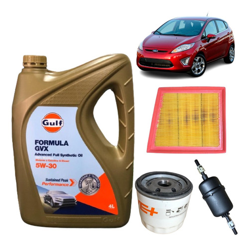 Kit Service Filtros-aceite 5w30 Ford Fiesta Kinetic