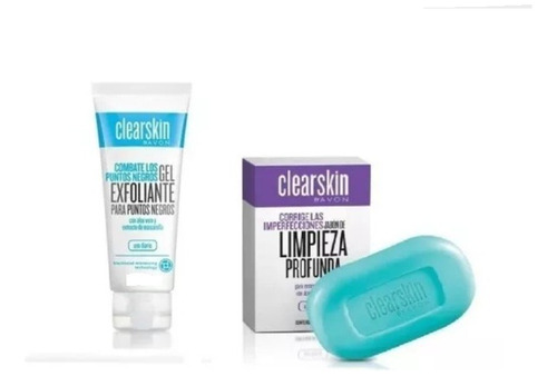 Clearskin Gel Exfoliante Puntos Negros Jabon Limpieza Avon