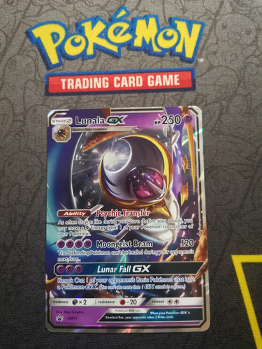 Lunala Gx Sm17 Black Star Promo Pokemon Tcg