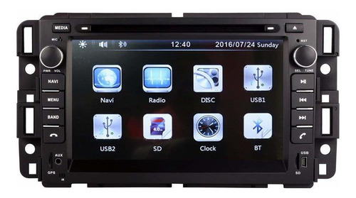 7 Touchscreen Monitor Car Gps Navigation System For Gmc Bt