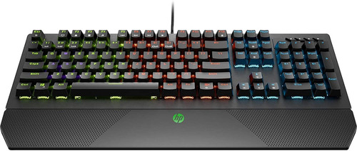 Teclado Mecanico Con Cable Para Juegos Hp Pavilion 800 Co...