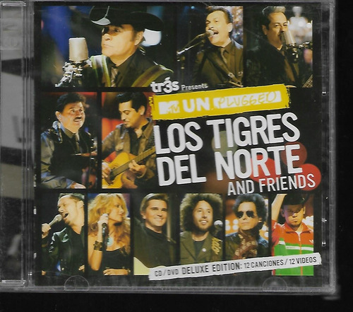 Los Tigres Del Norte Album Deluxe Edition Universal Cd+dvd