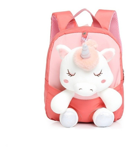 Bolsa De Hombro De Unicornio De Peluche Para Niños