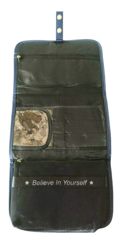 Imagen 3 de 10 de Organizador Viaje Neceser P/colgar Porta Cosméticos Bolsillo