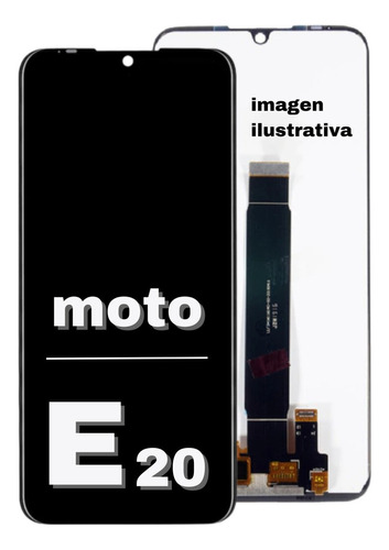 Modulo Pantalla Motorola E20 Xt2155 Display S/marco
