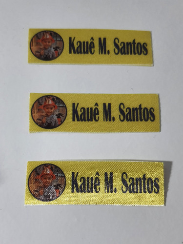 Imagem 5 de 6 de Kit 15 Etiquetas Termocolantes (máscaras, Uniforme E Mais)