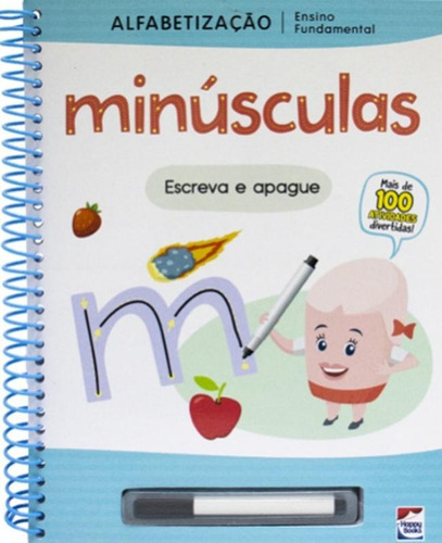 Ensino Fundamental Alfabetizacao Escreva E Apague - Minusc