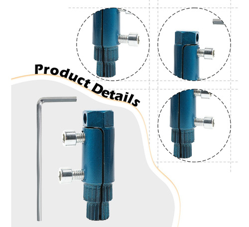 Tornillo Extractor De Extracción Ease Out Extractor Azul