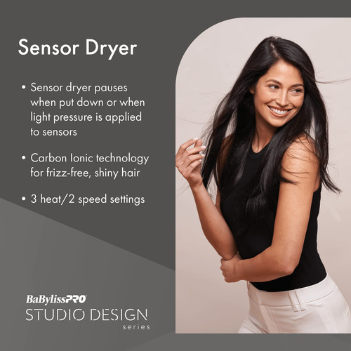 Secador De Pelo Babylisspro Studio Design Series Sensor 1875