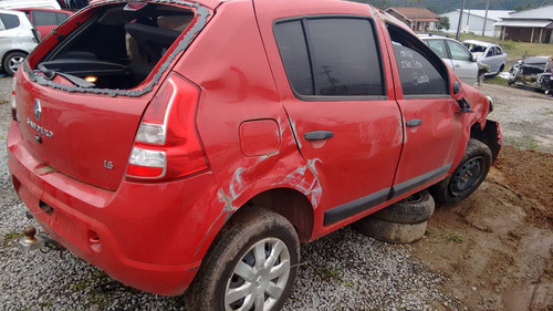 Imagem 5 de 8 de Sucata Renault Sandero 1.6 8v 2012 Flex - Rs Auto Peças
