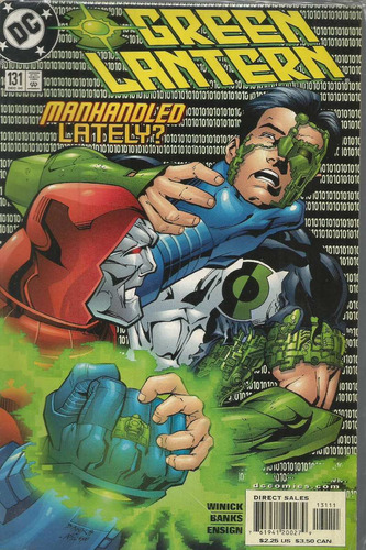 Green Lantern N° 131 - Em Inglês - Editora Dc - Formato 17 X 26 - Capa Mole - 2000 - Bonellihq Cx02 Abr24