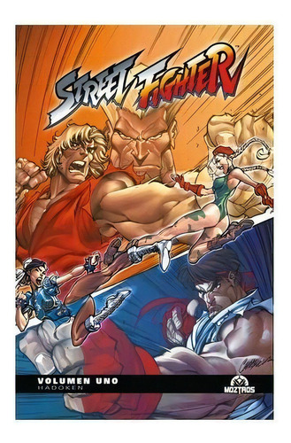 Street Fighter 1 Portada Alternativa, De Ken Sui Cheng. Editorial Moztros Producciones Sl, Tapa Dura En Español