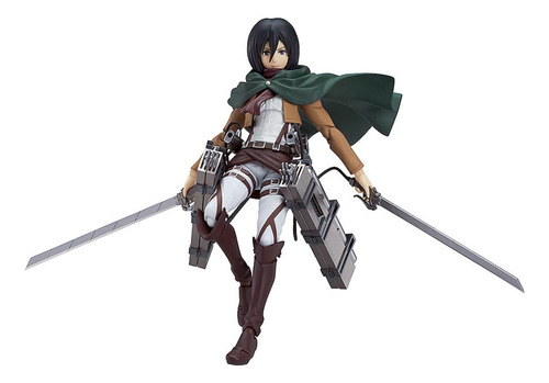 Good Smile Attack On Titan: Mikasa Ackerman Figma Figura De.