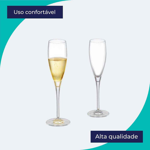 Taça de Cristal , Taça de Vinho Grappa 135ml, Ruvolo