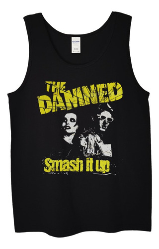 Polera Musculosa The Damned Smash It Up Punk Abominatron