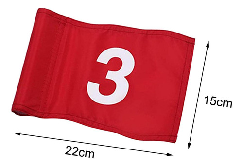 Banderas De Golf, Bandera Verde, Ejercicio De Campo De 3