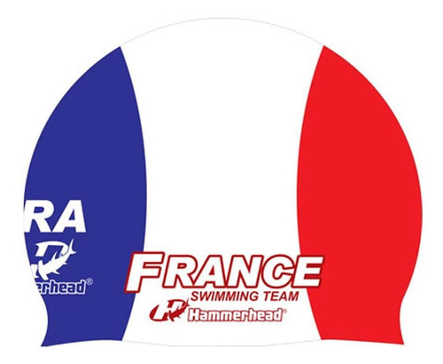 Touca De Natação Silicone International Series Hammerhead Cor França