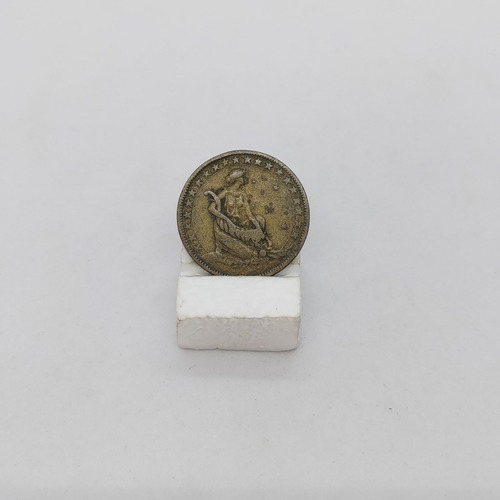 Antiga Moeda De 1000 Réis Ano 1927 Brasil - 16471n (Usado)