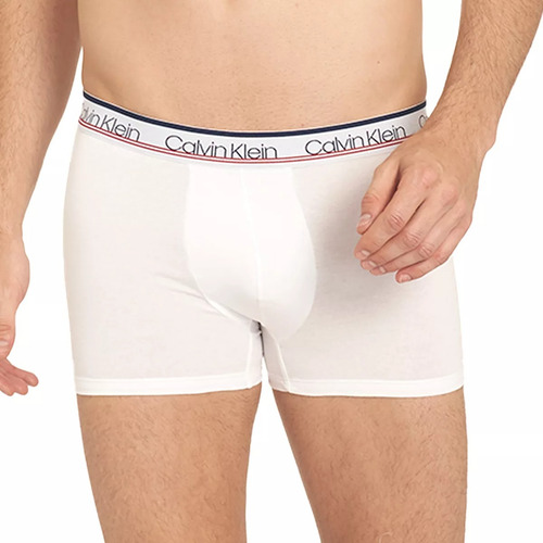 Boxer Calvin Klein Trunk Blanco Pack 3