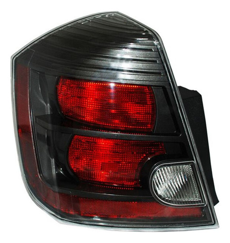 Calavera Para Nissan Sentra Se-r 2010-2012 Chofer Oscura Izquierdo/conductor Bordó