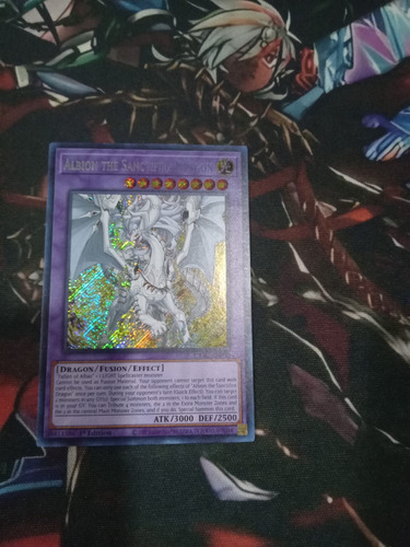 Albion The Sanctifire Dragon - Secret Rare - Yu-gi-oh! Albion The Sanctifire Dragon Inglés