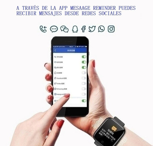 Smartwatch Deportivo Llamada Bluetooth Reloj Inteligente