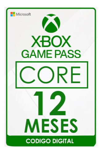 Game Pass Core 12 Meses