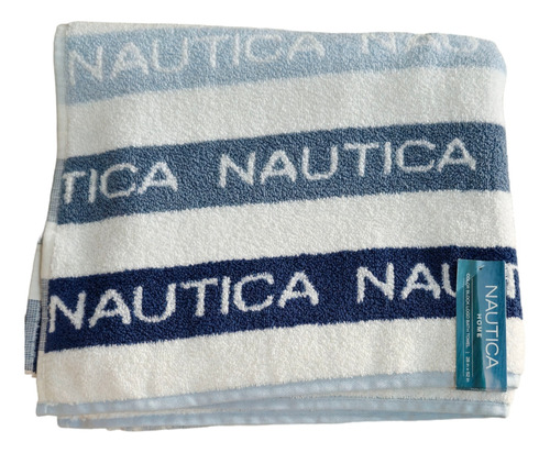 Toalla De Baño Nautica Rayas Algodón 