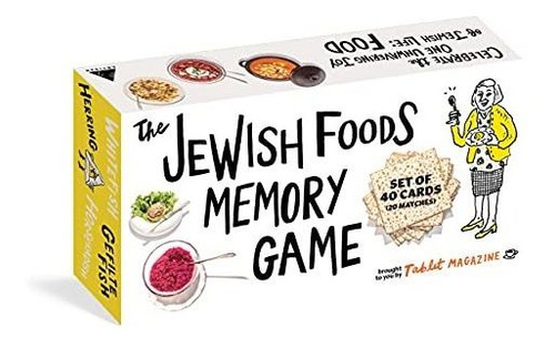 Book : The Jewish Foods Memory Game - Tablet