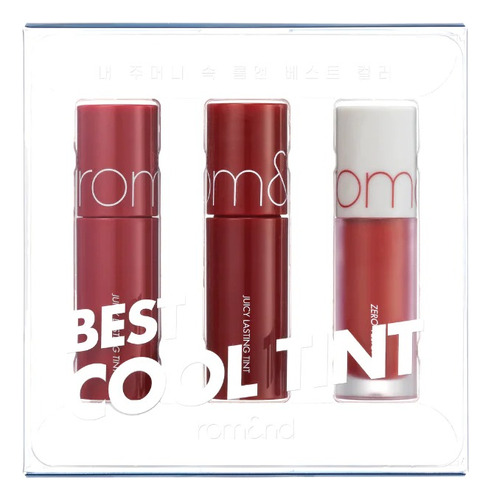 Rom&nd Best Tint Edition - Pack De 3 Labiales Mini 
