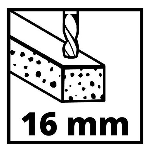 Imagen 5 de 7 de Taladro De Impacto 1/2 550 W Einhell Th-id 550/1