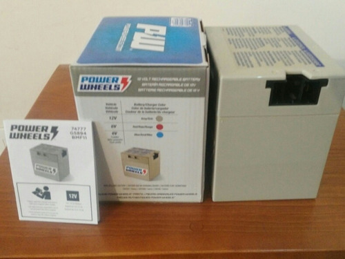 Batería De Repuesto Recargable Power Wheels 12 Volts 12 Amp