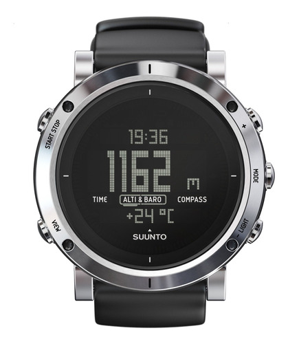 Suunto Nucleo De Acero Pulido Altimetro Reloj