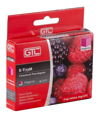 Cartucho Alternativo Para Epson 73 Magenta Gtc 13ml