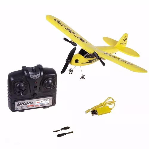 brinquedo infantil Avião Turbo Termo Retratil C/Controle Remoto c/ fio Kit  Aeromodelo