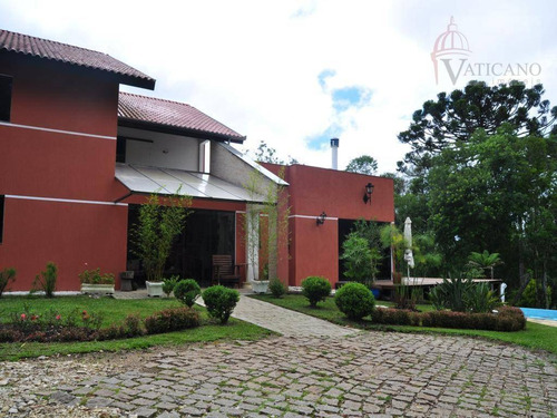 Chácara Com 8 Dormitórios À Venda, 24200 M² Por R$ 1.600.000,00 - Centro - Campina Grande Do Sul/pr - Ch0001