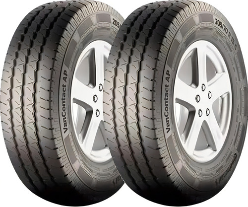 Kit de 2 llantas Continental Vancontact Ap VanContact AP C 205/70R15 106/104 R