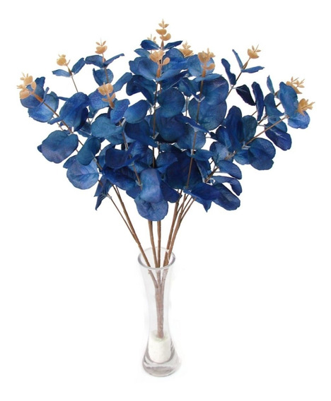 Flores Artificiais Azul Royal | MercadoLivre 📦