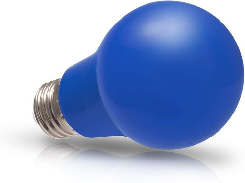 Bombilla Jandcase A19 Azul De Luz Led, 40w Equivalente, 5w,