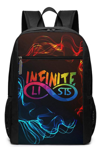 Mochila Infinite Lista Merch Logo Custom Business Bckpack