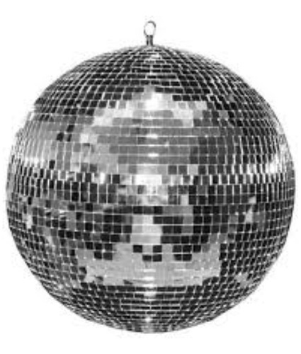 Bola De Espejos 40 Cm Diámetro Mirror Ball Bola Disco