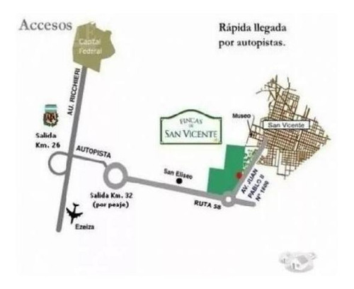 Imagen 4 de 21 de Terreno Con Fondo Al Golf En Barrio Fincas De San Vicente Golf - Lote - Canning - Venta