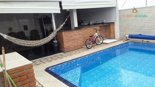 Imagem 2 de 30 de Casa Com 4 Dormitórios À Venda, 235 M² Por R$ 750.000,00 - Horto Florestal - Sorocaba/sp - Ca0166